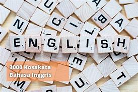 Kosakata Bahasa Inggris